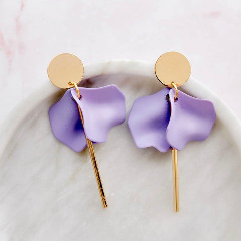 fleur tales | floral earrings